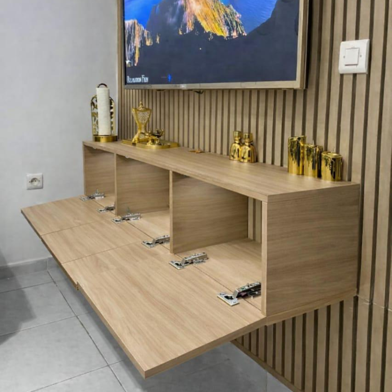 Meuble TV Suspendu - 3 Portes