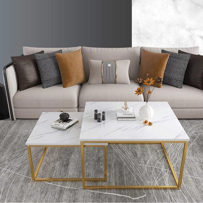 Tables Gigognes Carrées - 70cm / 60cm