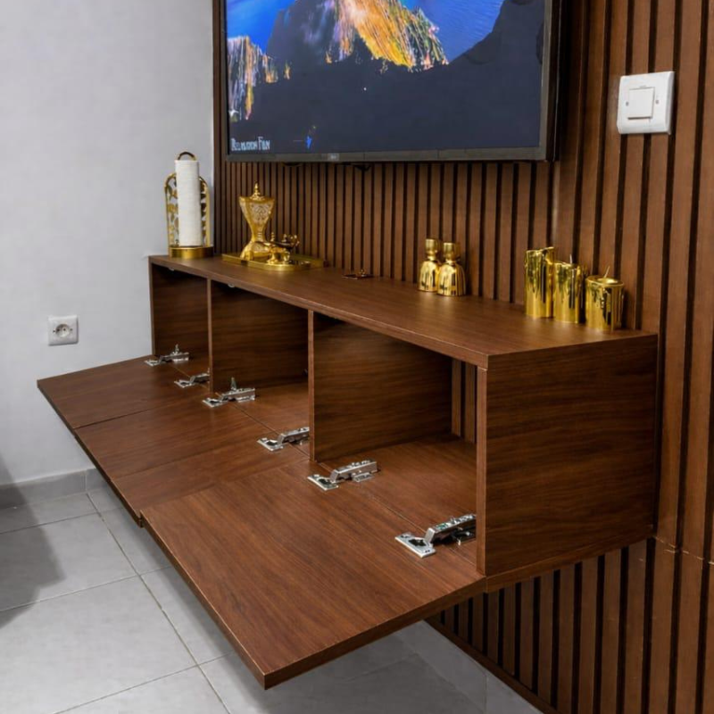 Meuble TV Suspendu - 3 Portes