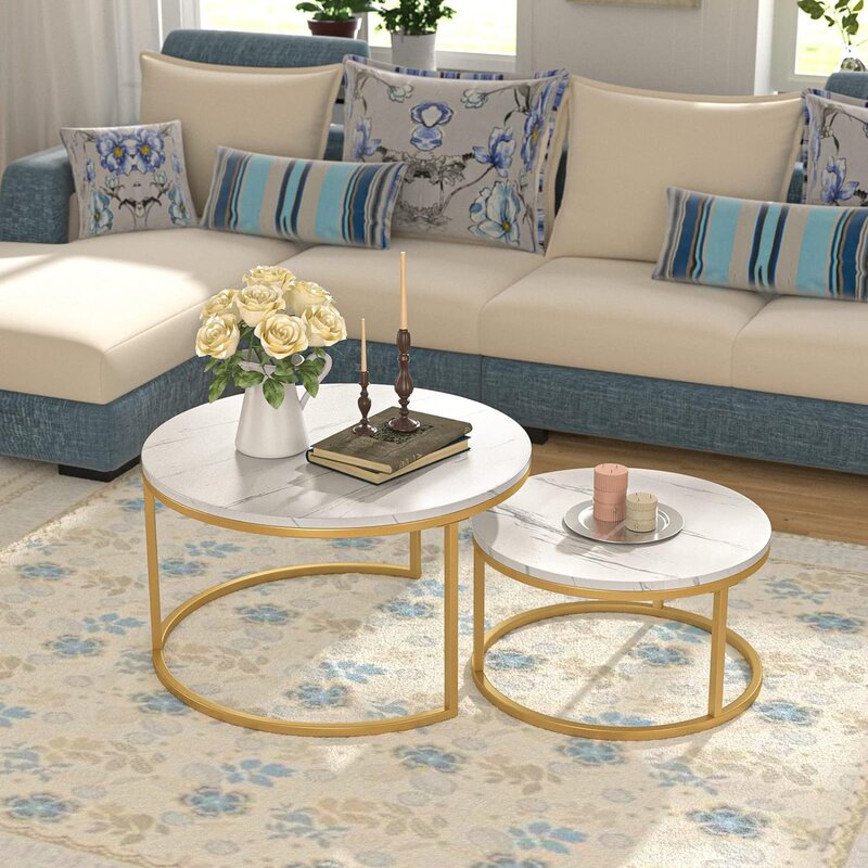 Tables Gigognes Rondes - 70cm / 50cm